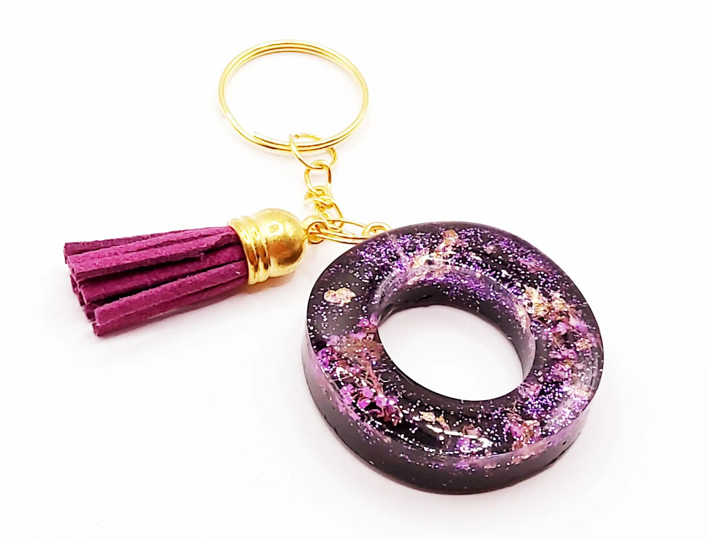 Porte-clés Initiale O - PRETTY RESINE