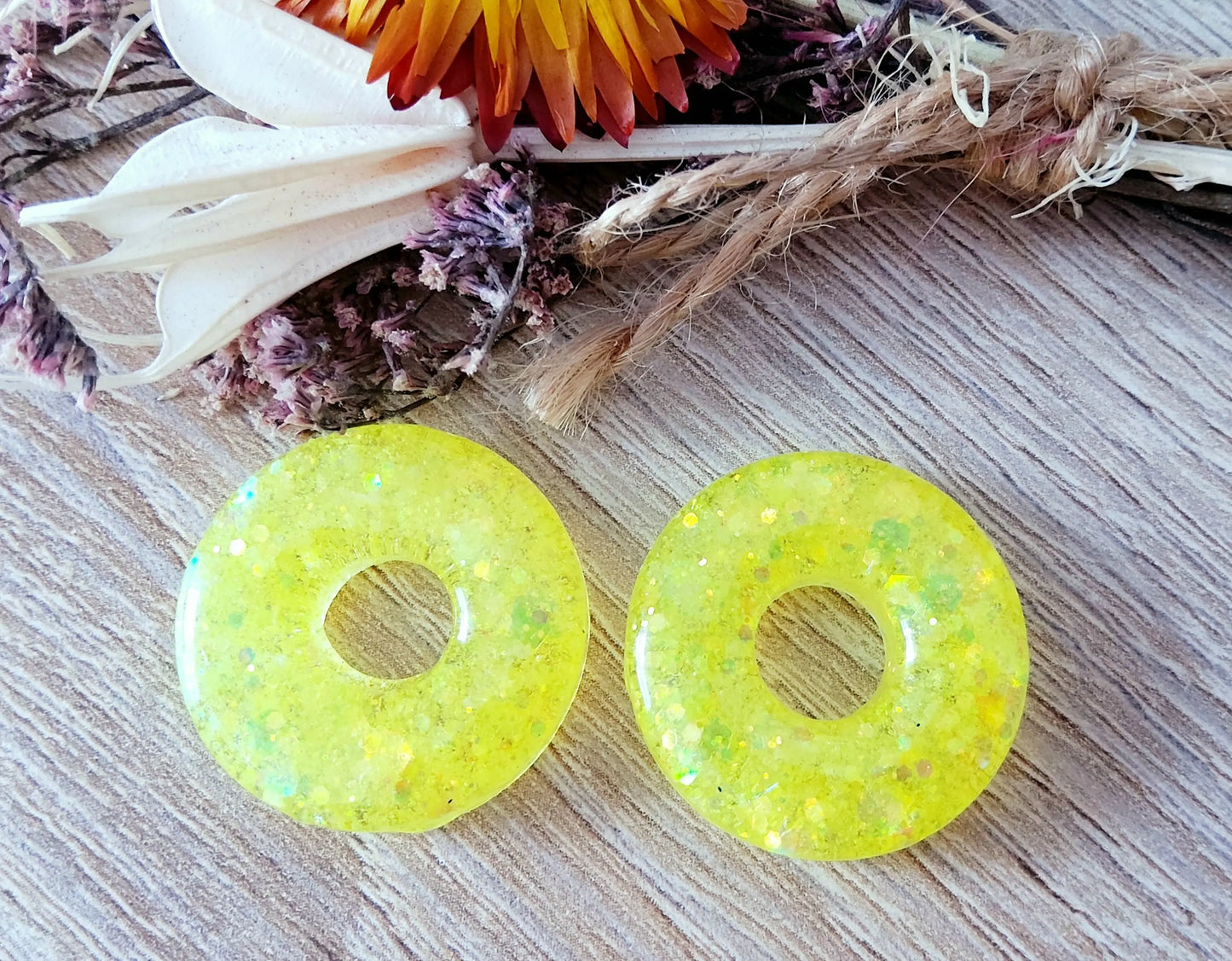 Pampille DONUTS en résine PRETTY RESINE