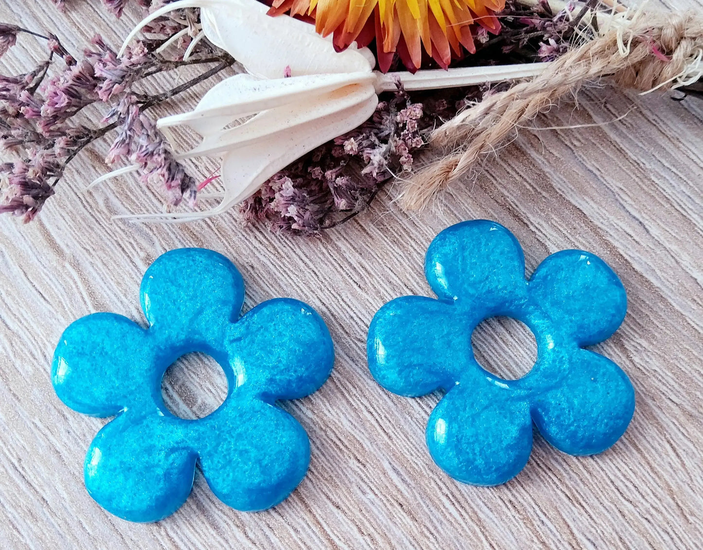 Pampilles CLARA en résine PRETTY RESINE