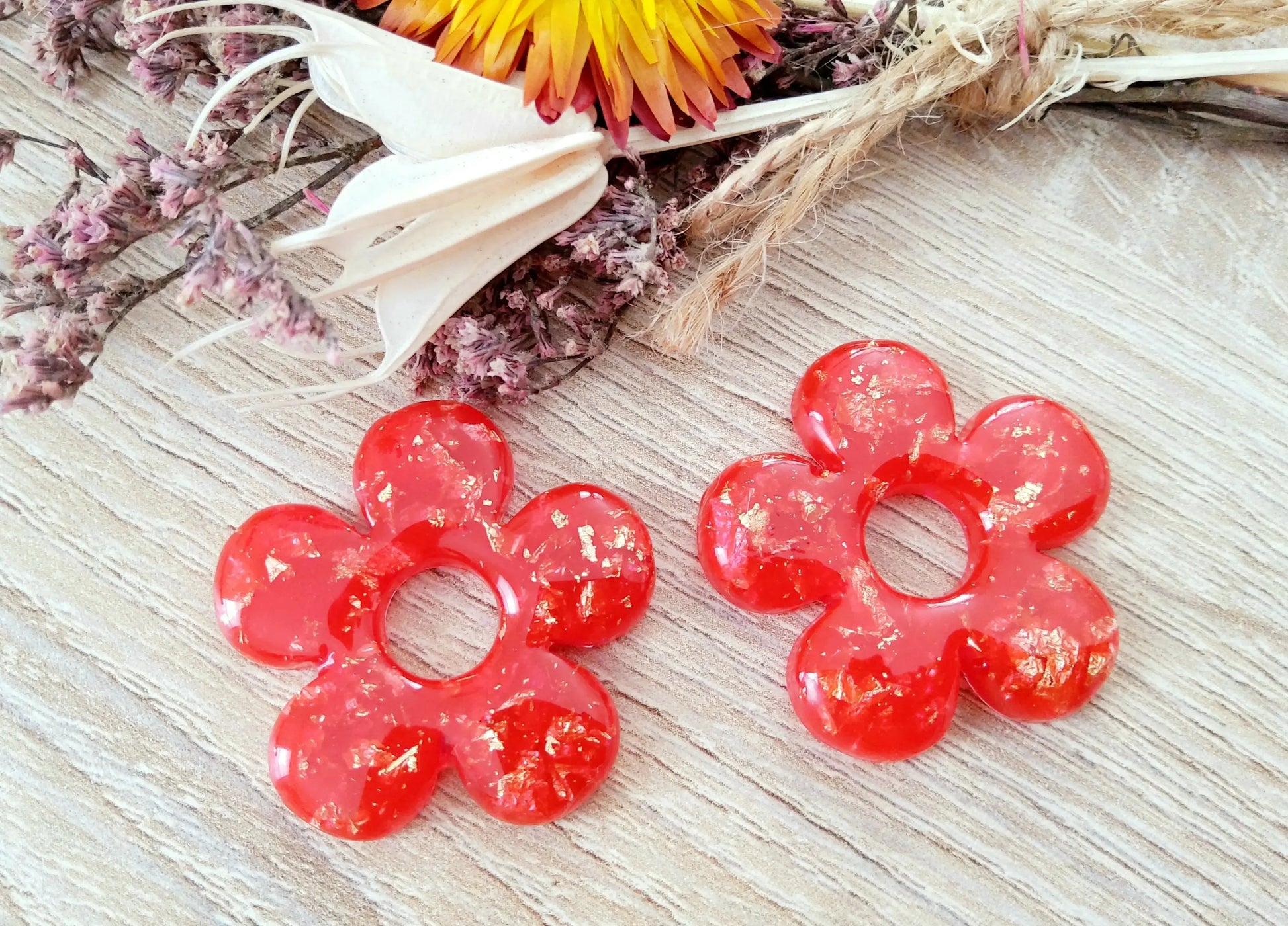 Pampilles CLARA en résine - PRETTY RESINE