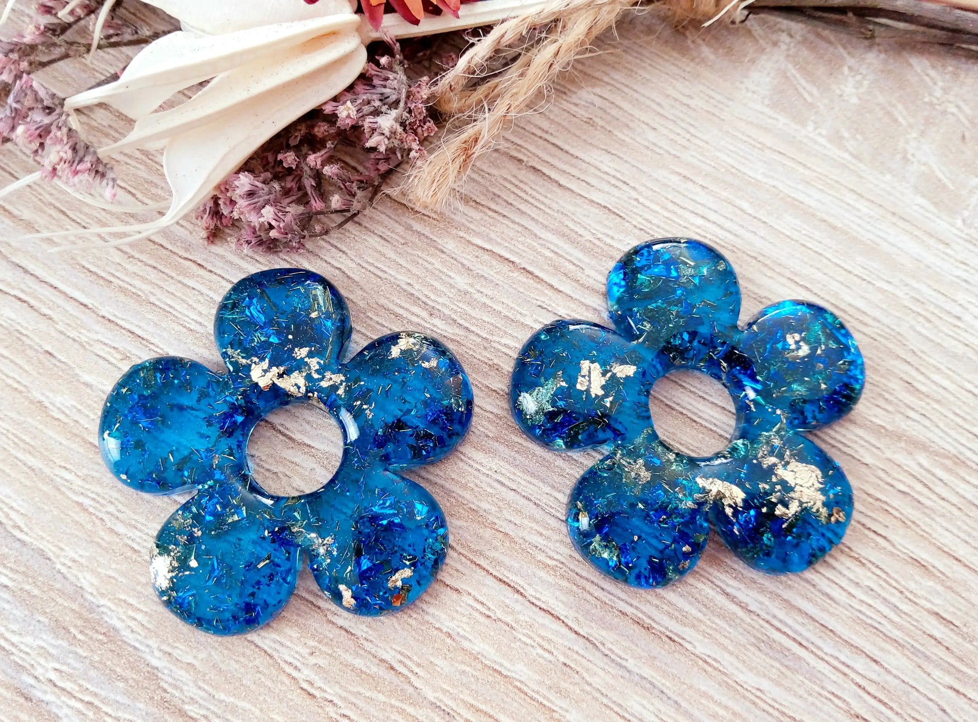 Pampilles CLARA en résine - PRETTY RESINE