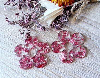 Pampilles CLARA en résine - PRETTY RESINE