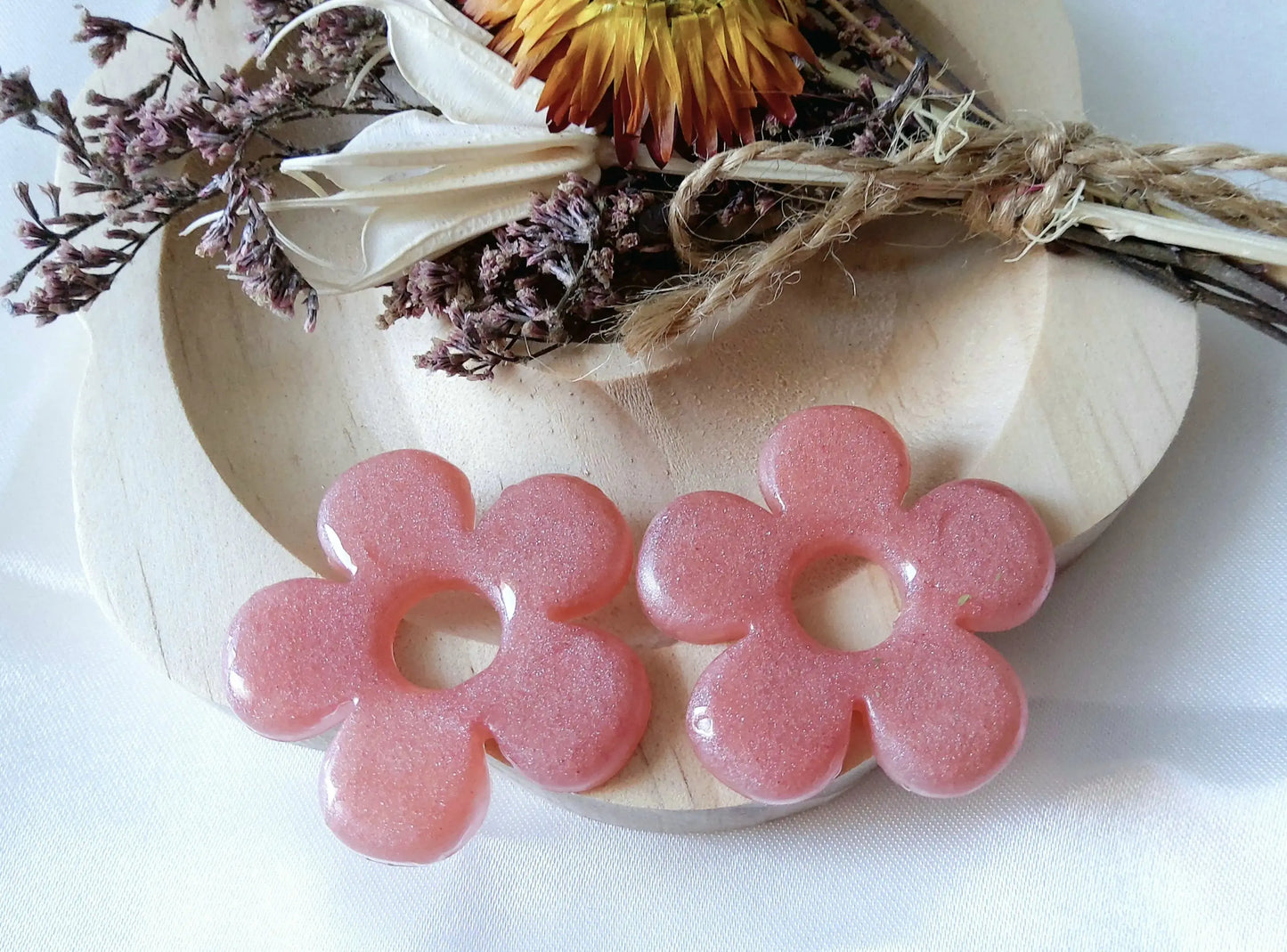 Pampilles CLARA en résine - PRETTY RESINE