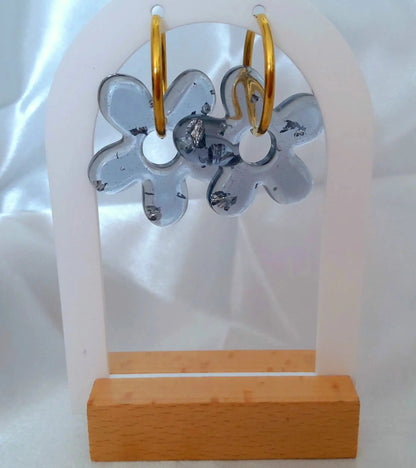 Pampilles DAISY en résine PRETTY RESINE