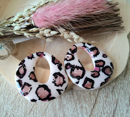 Pampilles OLIVIA en pâte Fimo PRETTY RESINE