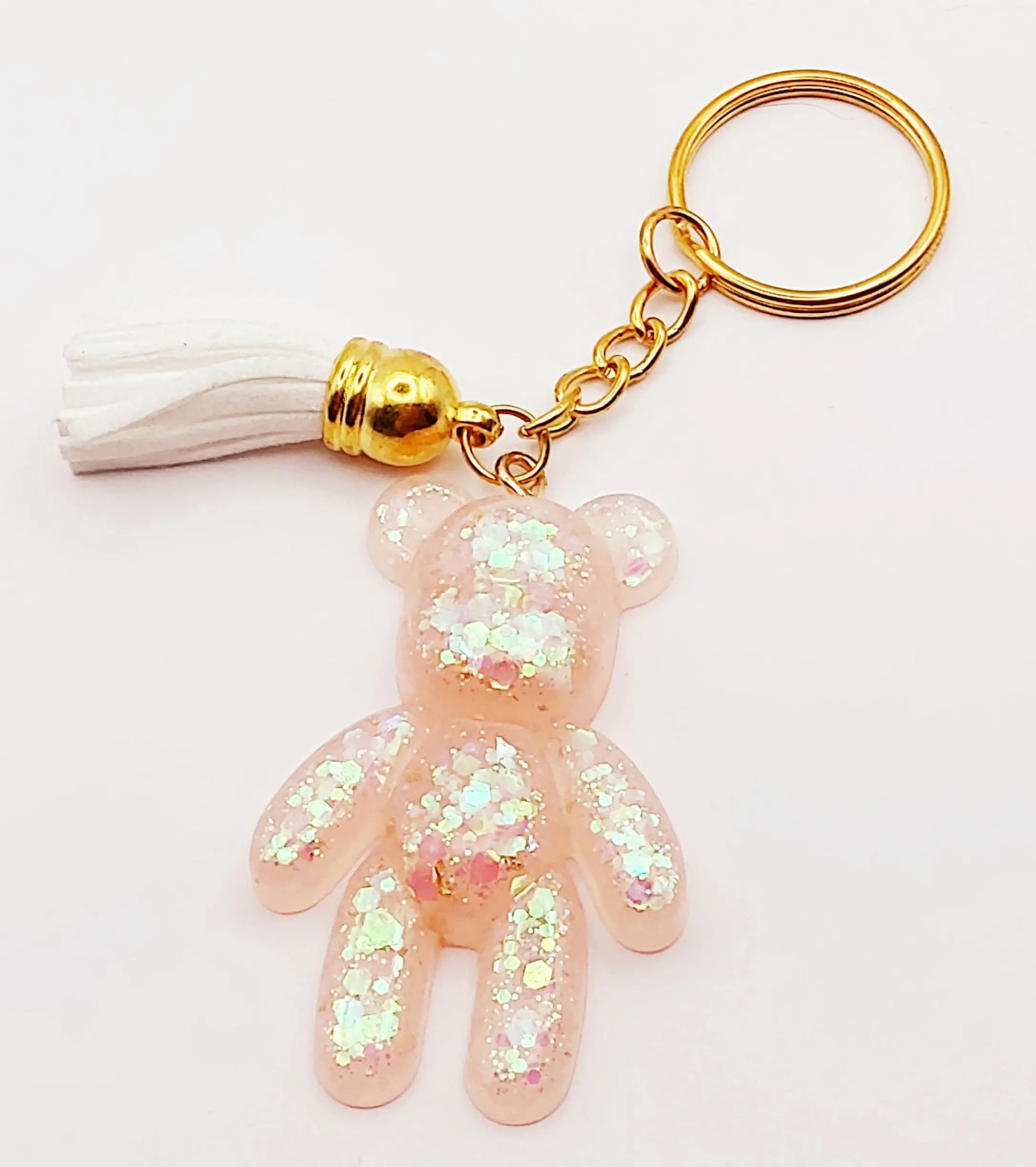 Lot De 3 Porte-clés Ours En Résine Colorée - Longueur 10 Cm | Cadeaux Mignons Pour Femmes, Hommes, Enfants