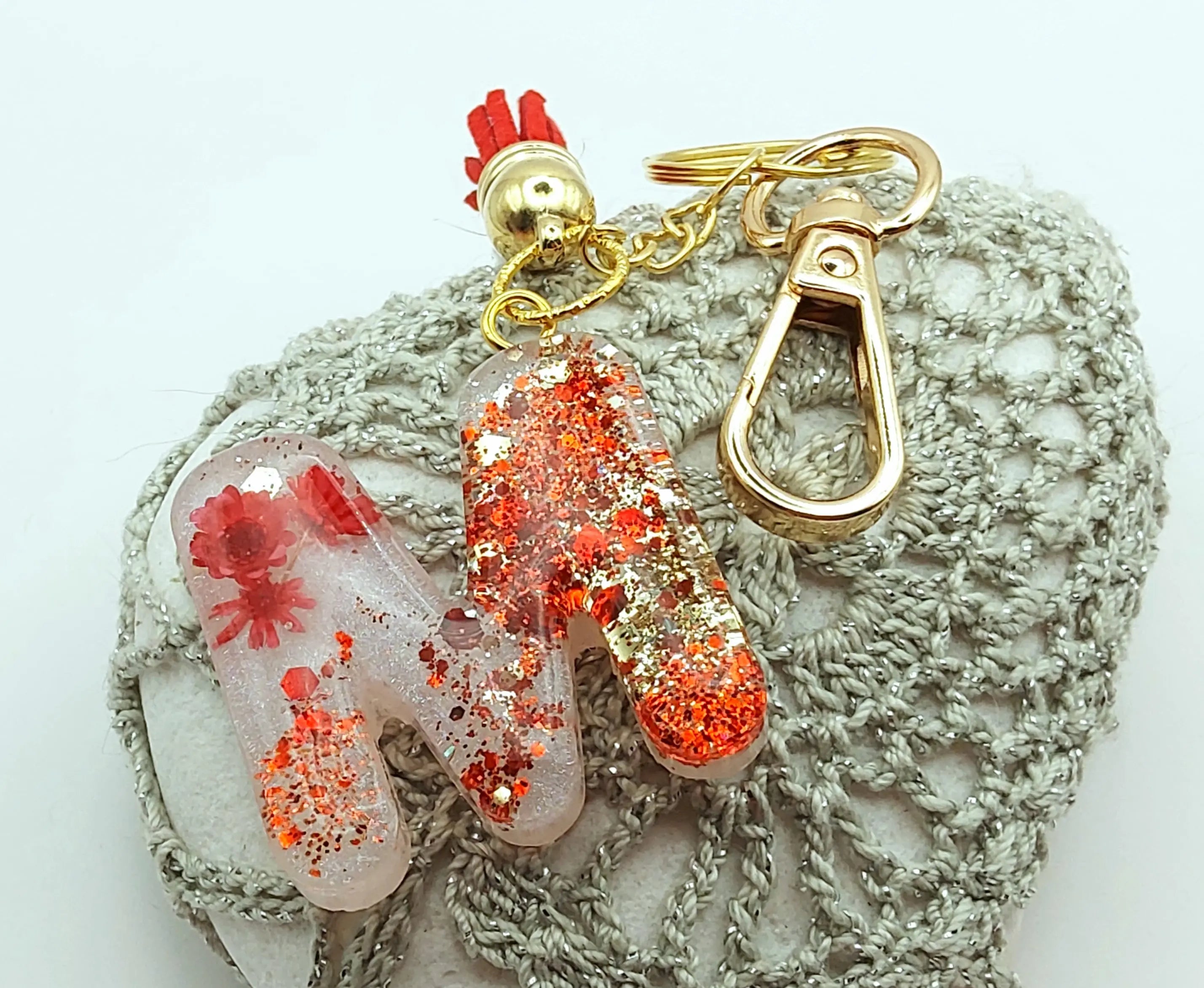 2 Porte-clés Piment Réaliste En Zinc Et Résine - 6x3x2,3 Cm - Décoration Fun Pour Sac à Dos, Trousseau - Cadeau Original
